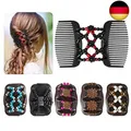 Produktbild: haarkamm elastisch perlen,haarspange dehnbar,6 Stücke Perlen Haarkämme Magie E
