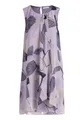 Produktbild: Betty & Co Damen Chiffonkleid im Layer Look 42, Lilac/Nature