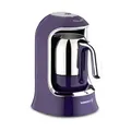 Produktbild: Korkmaz Kahvekolik Türkische Mokkamaschine Kaffeemaschine A860-01 Lila
