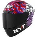 Produktbild: KYT NZ Race Savadori Replica Helm, schwarz-türkis-lila, Größe XL für Männer