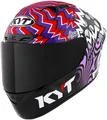 Produktbild: KYT NZ-Race Savadori Replica Integralhelm (Schwarz/Weiß/Lila/Rot) Gr: XL (61)