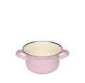 Produktbild: Riess Kochtopf Riess Kasserolle mit Chromrand Rosa 12cm