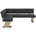 Produktbild: P & B Eckbank, Anthrazit, Textil, 4-Sitzer, L-Form, nur wie online abgebildet bestellbar, 210x87 cm, in den Filialen seitenverkehrt erhältlich, mit Rückenlehne, Esszimmer, Bänke, Eckbänke