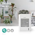 Produktbild: Air Cooler Mini Luftkühler Tisch-Ventilator mit Befeuchtung 