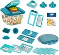 Produktbild: Genius Nicer Dicer Chef Professional Lebensmittelschneider Set 23-tlg. NEU OVP