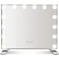 Produktbild: Costway Spiegel, Silber, Glas, 18x43x50 cm, Spiegel, Schminkspiegel