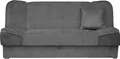 Produktbild: MIRJAN24 Schlafsofa Gabi mit Bettkasten, 3 Sitzer Sofa, Couch mit Schlaffunktion, Stilvoll Bettsofa, Wohnzimmer Polstersofa (Zetta 305)