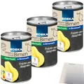 Produktbild: Edeka Williams-Christ-Birnen halbe Frucht in Birnensaft 3er Pack (3x410g Dose) + usy Block