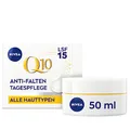 Produktbild: NIVEA Q10 Anti-Falten Power Straffende Tagespflege (50 ml), Gesichtspflege mit 24h Anti-Falten Schutz, Tagescreme mit Doppeleffekt Koenzym Q10 und Kreatin