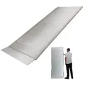 Produktbild: Auffahrrampe Breitrampe Eventrampe Laderampe Rampe 198 cm x 74 cm (LxB) 600kg Silber