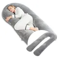 Produktbild: Avalo Schwangerschaftskissen 5XL - 330CM - Abnehmbarer Bezug - Seitenschläferkissen/Body pillow/Body Pillow / Stillkissen
