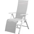 Produktbild: LIVARNO home Alu-Relaxsessel »Houston«, weiß