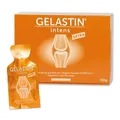 Produktbild: GELASTIN® intens Extra | 30 Portionsbeutel à 24 g | Hochkonzentriertes Gel zur Direkteinnahme | Mandarine | FORTIGEL® Collagen-Peptide | Mit Magnesium, Vitaminen | Made in Germany