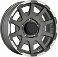 Produktbild: Sparco Dakar matt dark graphite lip polished 5.5x16 ET0 - LK5/139.7 ML108.3 Alufelge grau