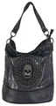 Produktbild: Bucket Handtasche Skull Totenkopf 3D Cool - Punk Gotik Steampunk Gothic 2365