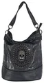 Produktbild: Bucket Handtasche Skull Totenkopf 3D Cool - Punk Gotik Steampunk Gothic 2365