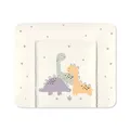Produktbild: Julius Zöllner Wickelauflage Softy 85x75 cm - Wickelunterlage - wasserdicht und abwischbar - Made in Germany – Oeko-Tex Standard 100 – Little Dinos