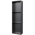 Produktbild: Wandnische Bernstein Nt309010x Edelstahl Randlos 30x90x10cm Mit Ablagefach Gunmetal