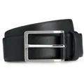 Produktbild: BOSS Ledergürtel Erman-L_Sz35 mit dezenter BOSS-Prägung auf der Schließe schwarz 95