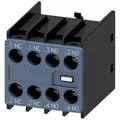 Produktbild: Siemens – Hilfskontakt 2 Na + 2NC s00-s0 Schraube, (B x H x T) 36 x 37.5 x 43.7 mm