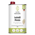Produktbild: Ultra Nature Leinöl firnis 0,5 L - Farblos - für Holzoberflächen im Innenbereich
