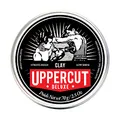 Produktbild: Uppercut Deluxe Clay for Men Matte Finish, Matter Ton Mit Geringem Glanz für ein Natürliches Aussehen, Haarton auf Wachs und Wasserbasiert für herren, 70g