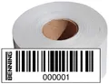 Produktbild: Benning Barcodeetiketten 756301 Kennzeichnungsmaterial Barcodeetiketten