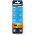 Produktbild: AG3 LR41 Alkaline Knopfzelle Batterien 10er Pack  1.5V Ohne Quecksilber, Prem...