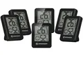 Produktbild: BRESSER Hygrometer ClimaTemp Indicator 6er Set schwarz