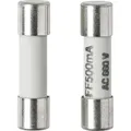 Produktbild: Voltcraft - 123421 Feinsicherung (ø X L) 5 Mm X 20 Mm 500 Ma 660 V Superflink -ff- Inhalt 1 St.