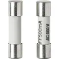 Produktbild: Voltcraft - 123421 Feinsicherung (ø X L) 5 Mm X 20 Mm 500 Ma 660 V Superflink -ff- Inhalt 1 St.