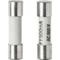 Produktbild: VOLTCRAFT 123421  Feinsicherung (Ø x L) 5 mm x 20 mm 500 mA 660 V Superflink ...