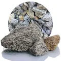 Produktbild: Granit Gabionensteine gelb-grau 60-120 mm - 25 kg Sack