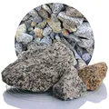 Produktbild: Schicker Mineral Granit Gabionensteine gelb-grau 60-120 mm 25 kg, farbechte Bruchsteine, Steine als Füllmaterial für Gabionen, Steinkörbe, Naturprodukt, robust, witterungs- & frostbeständig