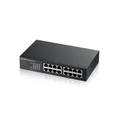 Produktbild: Zyxel Switch 16-Port Gigabit Ethernet lüfterlos unmanaged