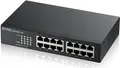 Produktbild: Zyxel GS-1100-16 V3 - Switch - 16 x 10/100/1000 - Desktop, an Rack montierbar (GS1100-16-EU0103F)