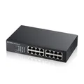 Produktbild: Zyxel 16-Port Gigabit Ethernet Unmanaged Switch - Design ohne Lüfter  Single