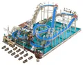 Produktbild: FALLER 140430 Kirmes Wildwasserbahn Pirateninsel Bausatz H0