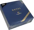 Produktbild: Papstar Servietten 40cm 1/4 Falz Royal dunkelblau 50 Stk.