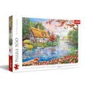 Produktbild: Trefl - Ruhiger Hafen - Puzzle 500 Elemente - DIY-Spiel, Kreative Unterhaltung, Spaß, Klassisches Puzzle für Erwachsene und Kinder ab 10 Jahren