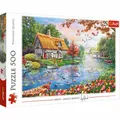 Produktbild: Trefl Puzzle Stille Oase, 500 Teile, 48 x 34 cm, 37476