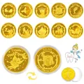 Produktbild: BGNXHYB 10 Stück Zahnfee Münzen, Zahnfee Goldtaler, Gold Zahnfee Münze, Zahnfee Geschenke Ideen, Verlorenen Zahn Kinder Geschenke Souvenir, für Gedenkmünze, Zahnfee Geschenke Mädchen Jungen