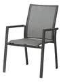 Produktbild: Zebra Fly Sessel graphite, Armlehnen Aluminium
