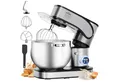 Produktbild: HOMELUX Küchenmaschine SC-603E, 2500 W, 12 l Schüssel, inkl 4-Teiligem Patisserie-Set und Spritzschutz, Edelstahlschüssel