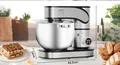 Produktbild: Küchenmaschine HOMELUX SC-603E, 12 Geschwindigkeitsstufen, 2500 W, 12 l