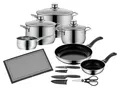 Produktbild: WMF Diadem Plus Kochtopf-Set Kochtöpfe 10-teilig mit Deckel Induktion Edelstahl