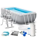 Produktbild: 4M X 2M X 1M Prism Frame Rectangular Pool Set
