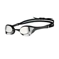 Produktbild: arena Cobra Ultra Swipe Mirror Unisex Race Schwimmbrille für Erwachsene, Taucherbrille mit Gebogenen Spiegelgläsern, Anti-Beschlag, UV-Schutz, 5 Austauschbare Nasenstege