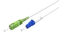 Produktbild: Goobay 59614 Glasfaserkabel (FTTH), Singlemode (OS2) White, weiß (Simplex), 20 m