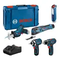 Produktbild: Bosch Combo Kit 5-tlg. 12V: GSR 12V-15/GOP 12V-28/GDR 12V-105/GSA 12V-14/GLI 12V-300
